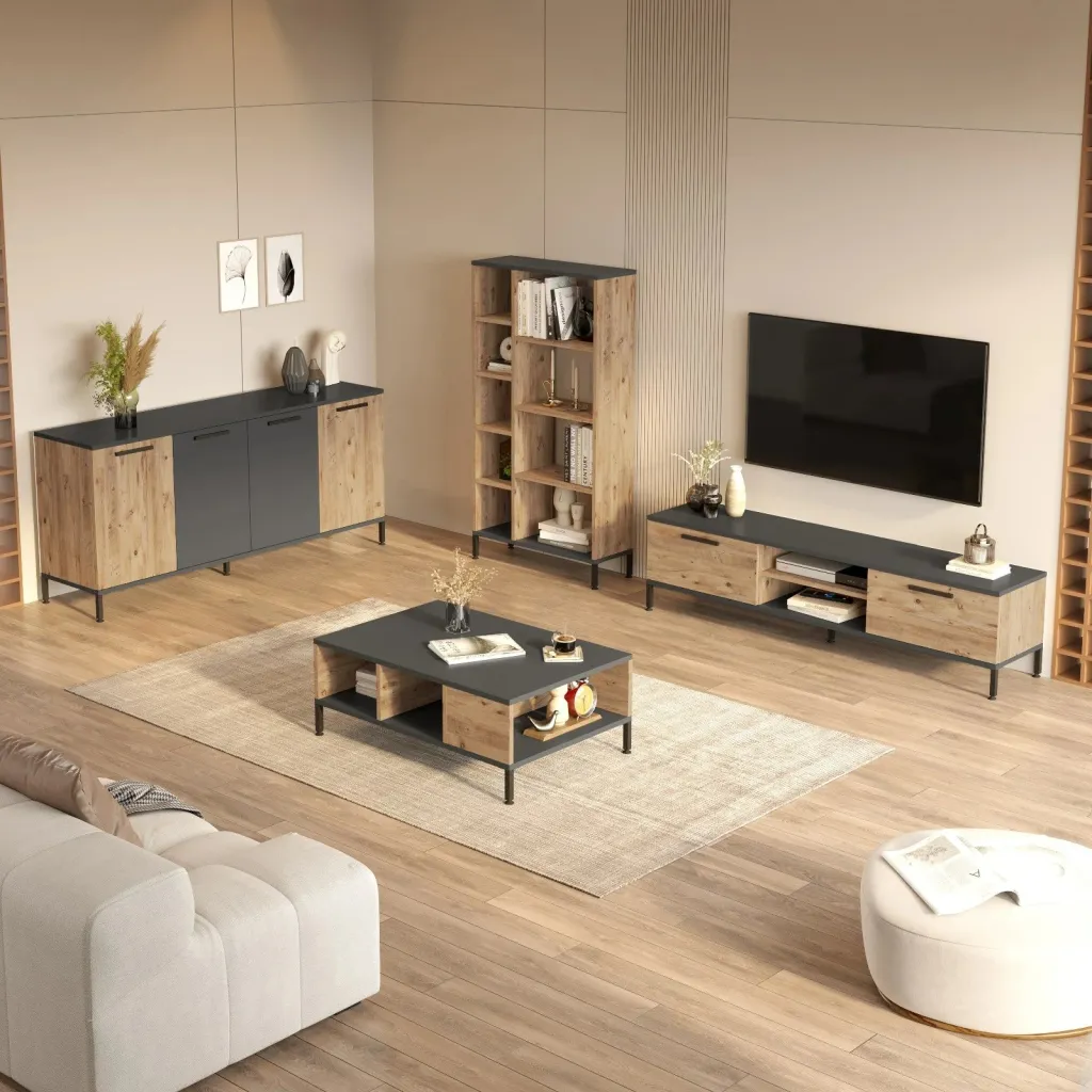 Set mobiljesh për dhomë dite, Hanah Home, Rl6-Aa - 2