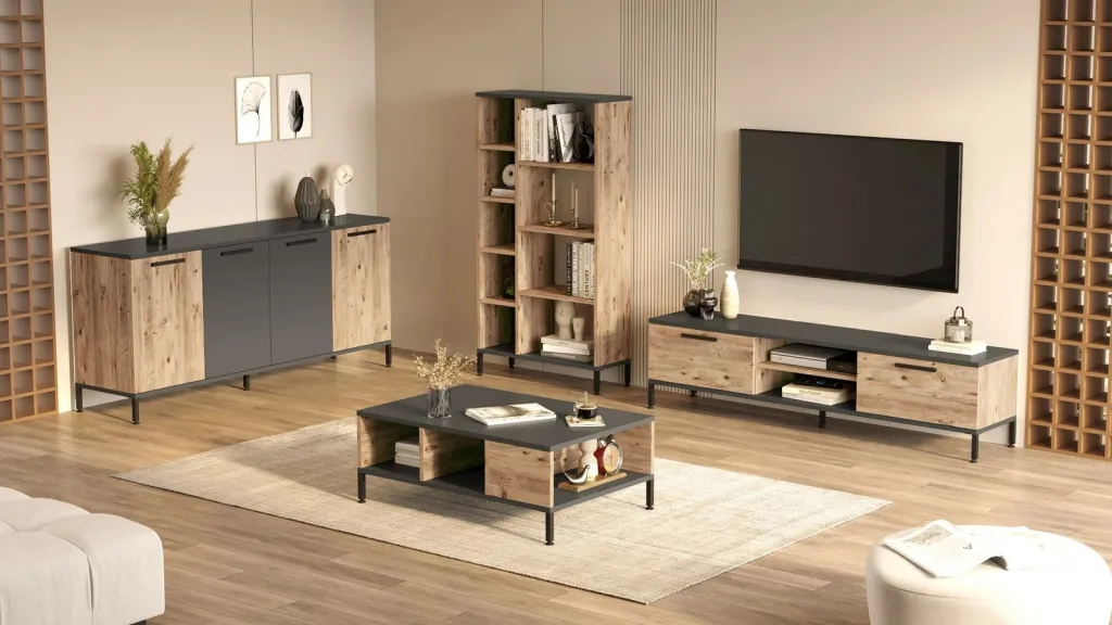 Set mobiljesh për dhomë dite, Hanah Home, Rl6-Aa - 3
