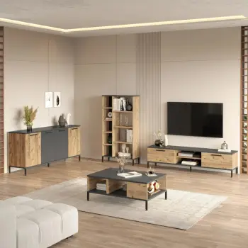 Set mobiljesh për dhomë dite, Hanah Home, Rl6-Aa
