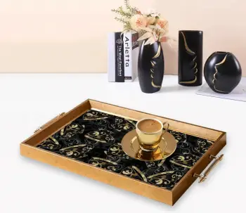 Tabaka dekorative prej qelqi, dizajn Aberto, TPEA9770, shumëngjyrëshe