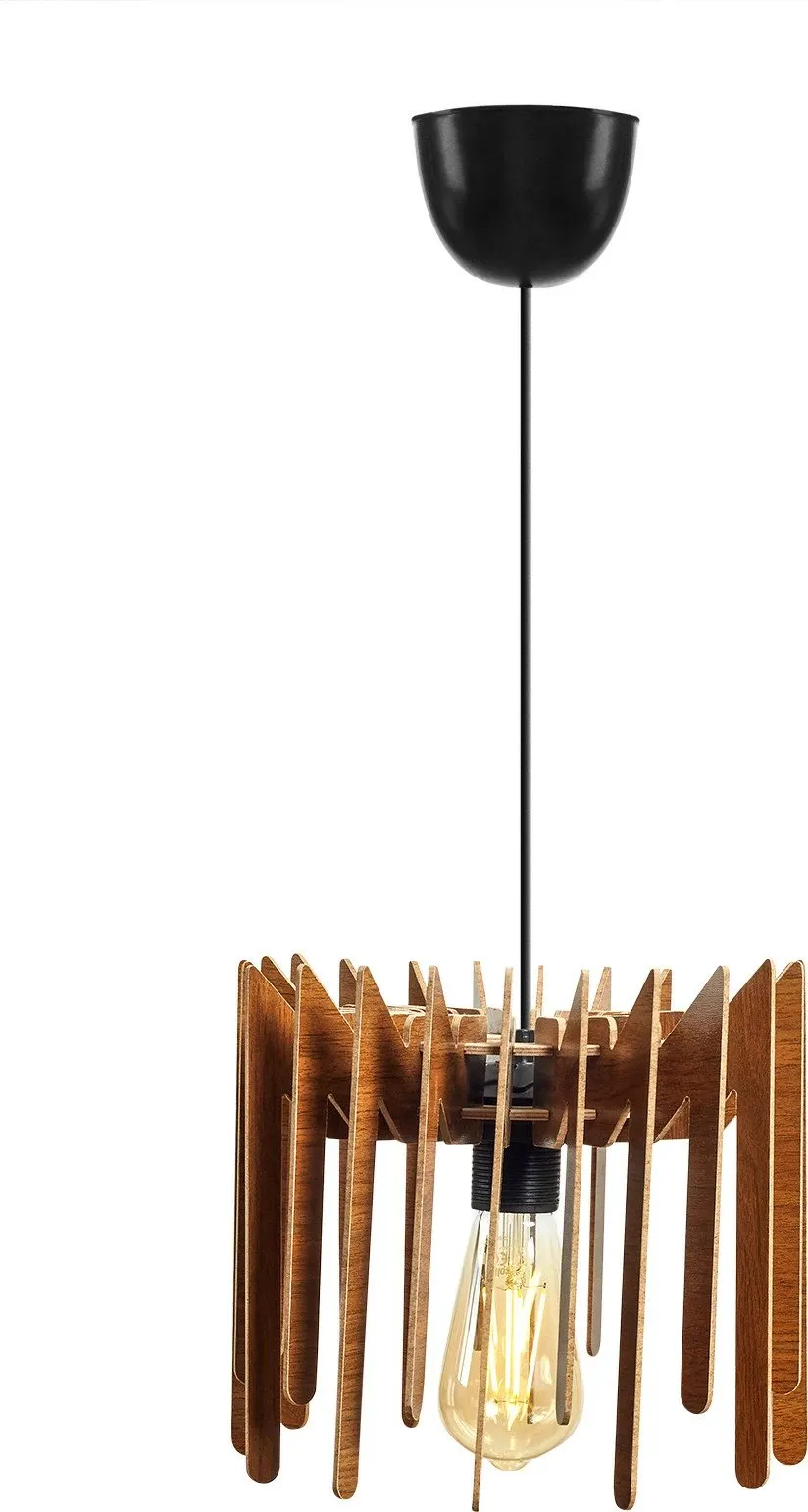 Llambë tavani Opviq, model ZigZag, ngjyrë arre, 153-T - 3
