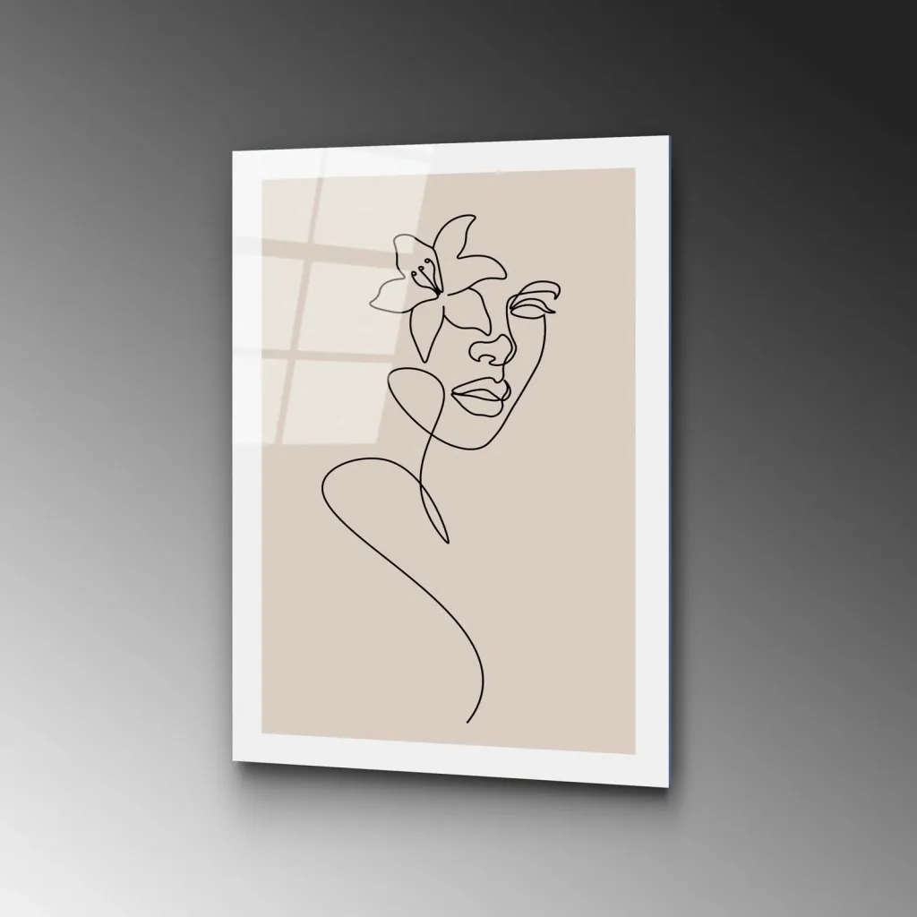 Pikturë dekorative prej xhami të temperuar, Wallity, UV-1036, 30x45cm - 5