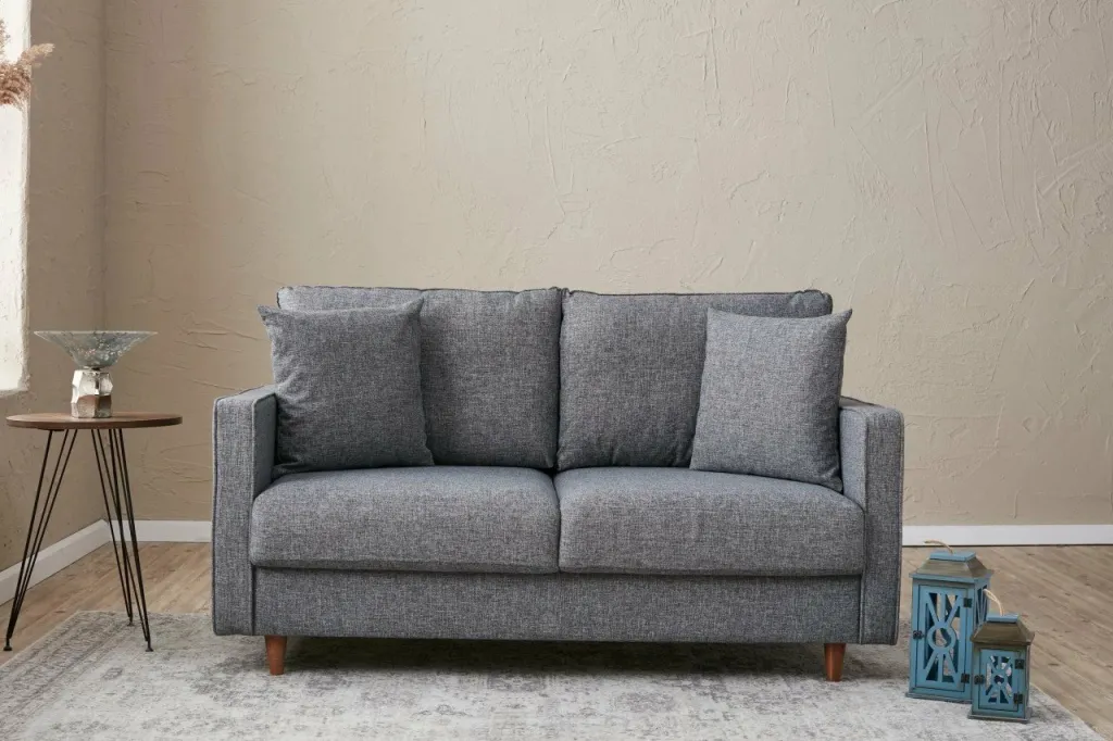 Divan dy ulës, ngjyrë gri, Eva, Atelier del Sofa - 1