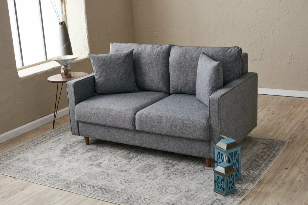 Divan dy ulës, ngjyrë gri, Eva, Atelier del Sofa - 2