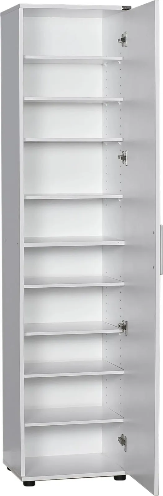 Dollap për këpucë Hanah Home, SHC-510-BB-1, ngjyrë e bardhë - 11