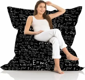 Qese gjigante për kopsht, Atelier del Sofa, EMC2, e zezë