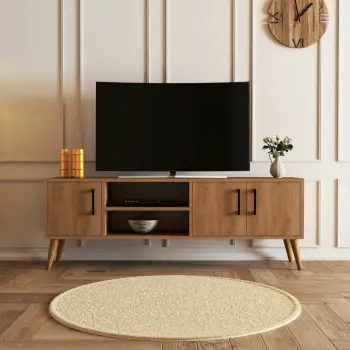 Komodë TV Exxen, ngjyrë lisi, 150x52x34 cm
