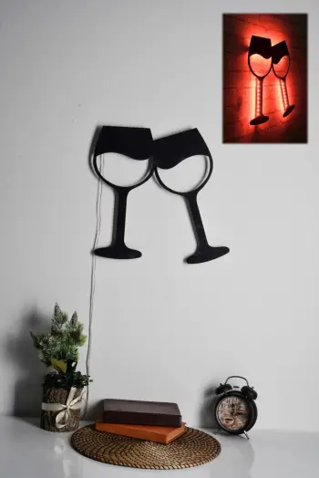Ndriçim dekorativ LED, gota vere, e kuqe