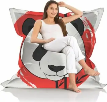 Qese gjigante për ulje në kopsht, dizajn panda, Atelier del Sofa
