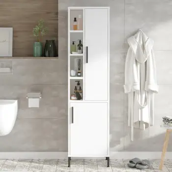 Dollap multifunksional Hanah Home, Vı2-W, ngjyrë e bardhë