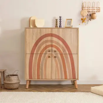 Dollap multifunksional Hanah Home, Multilüx Iris, shumëngjyrësh