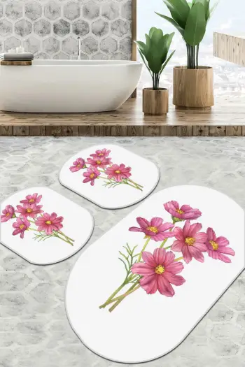 Set tapetash për banjo (3 copë), Mijölnir, Sitivo Djt, e bardhë