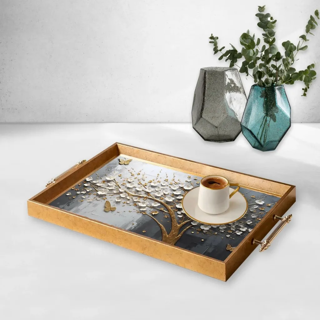 Tabaka qelqi Aberto Design TPEA9889, 50 x 29 x 3.5 cm - 1