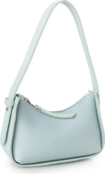 Çantë krahu Lucky Bees, 1296 v2, ngjyrë e kaltër e çelët