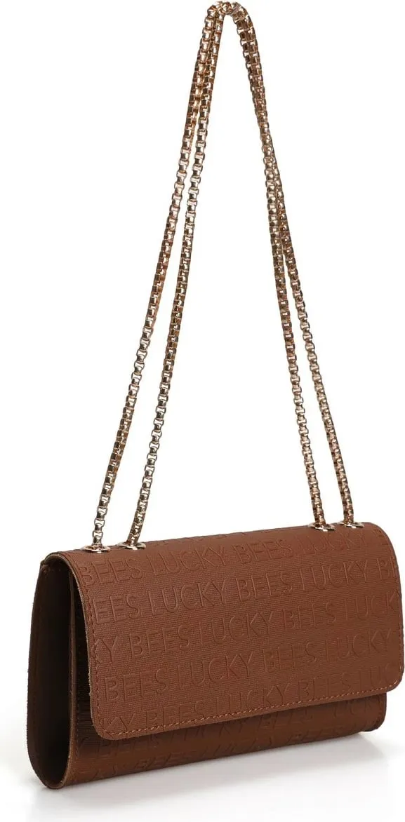Çantë crossbody Lucky Bees, 1283, ngjyrë tan - 1