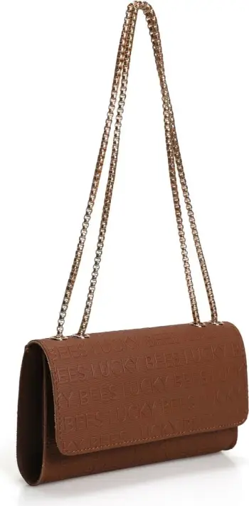 Çantë crossbody Lucky Bees, 1283, ngjyrë tan