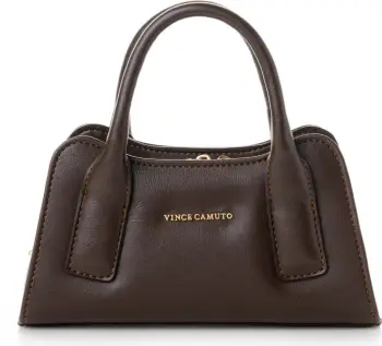 Çantë dore Vince Camuto, Bergamo, ngjyrë çokollatë kafe