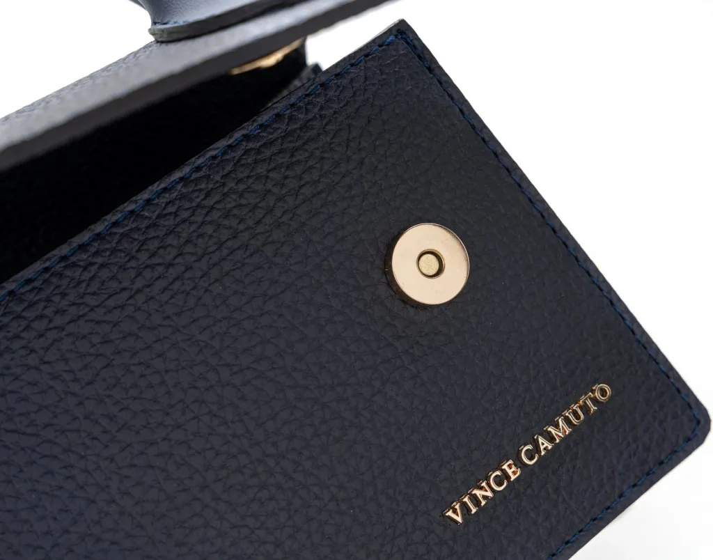 Çantë dore Vince Camuto, ngjyrë kaltër e errët, Parma - 8