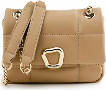 Çantë shpatulle Vince Camuto, Bologna, ngjyrë deve