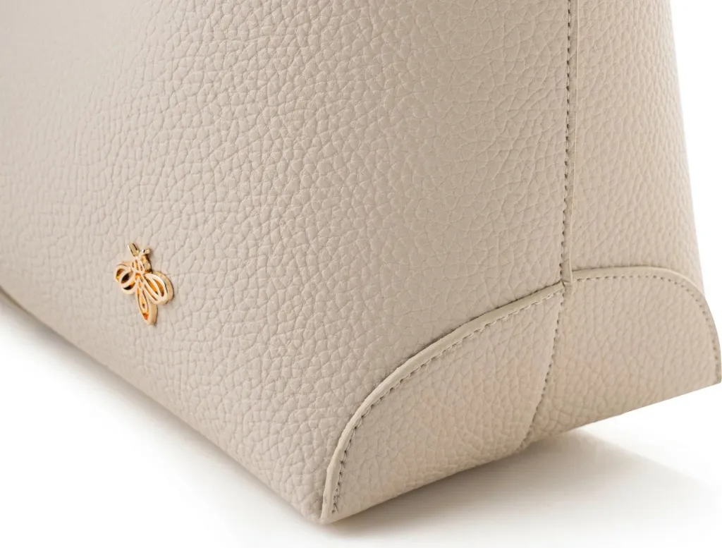 Tote bag Lucky Bees, krem, 1294 - 6