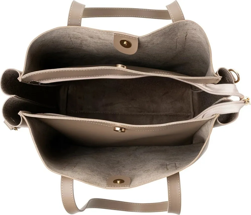 Torbë Tote Lucky Bees, ngjyrë mink e errët, 1257 - 8