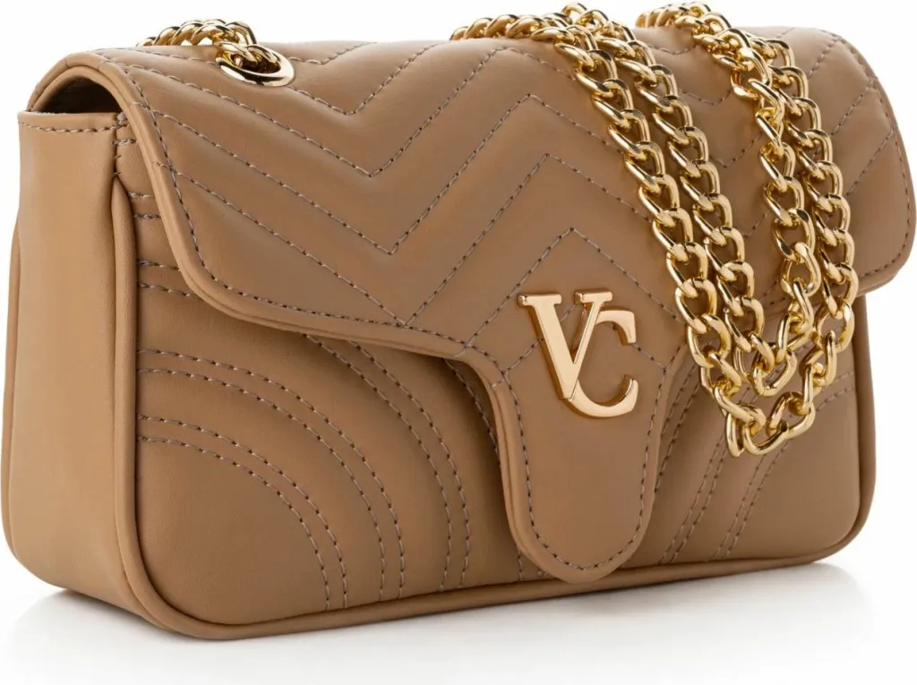 Çantë shpatulle Vince Camuto, Lucca, ngjyrë deve - 2
