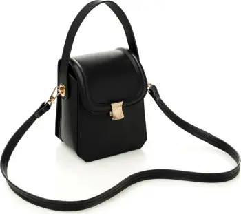 Çantë crossbody Vince Camuto, ngjyrë e zezë, Lagoon