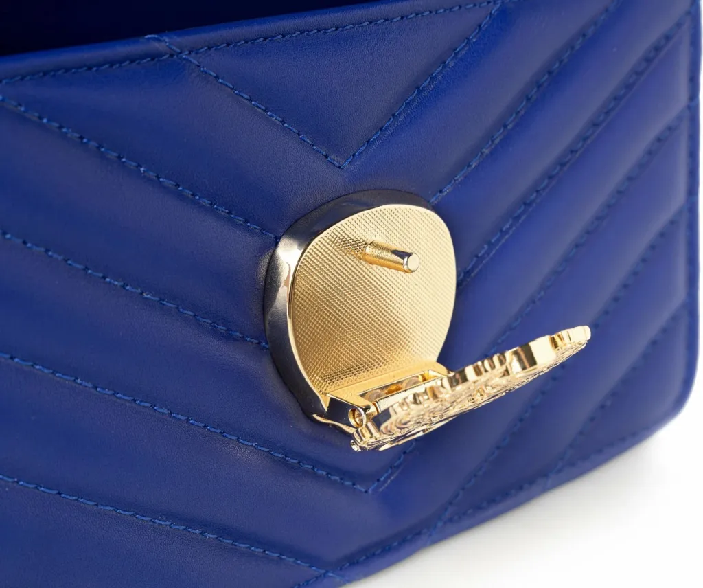 Çantë krahu Vince Camuto, Bella, ngjyrë sax blue - 6