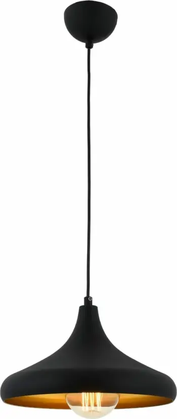 Llambë tavani Opviq, AV-4106-M8-BSY-29, metal i zi