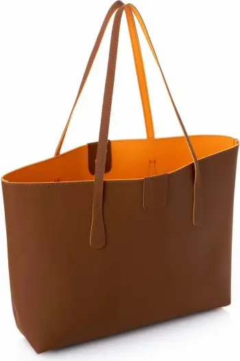 Çantë tote Lucky Bees, ngjyrë tan dhe e verdhë, 1238 Znc