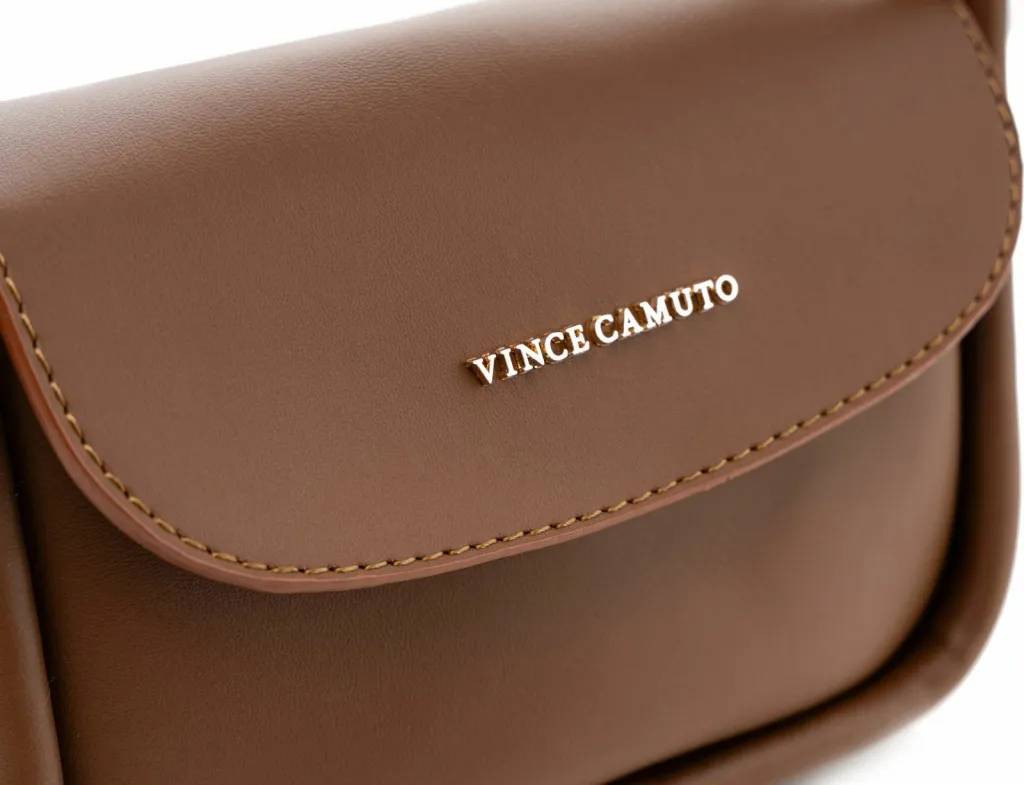 Çantë dore Vince Camuto, Como, ngjyrë kafe e hapur - 5