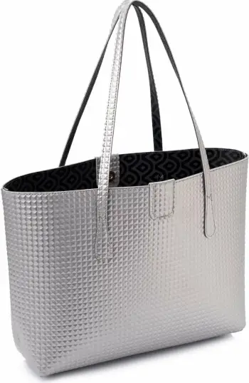 Çantë tote Lucky Bees, ngjyrë argjendi, 1238 Prm