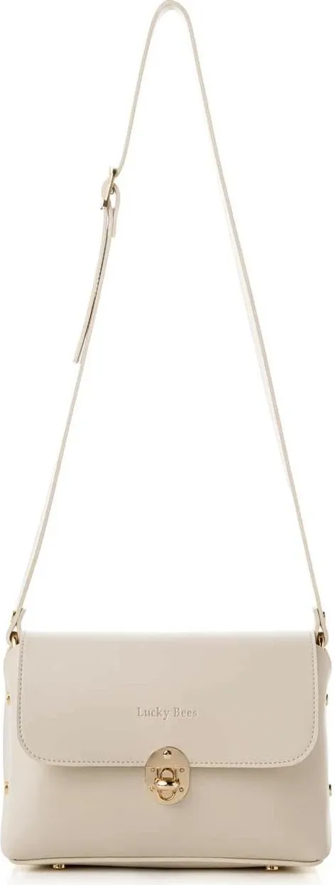 Çantë crossbody Lucky Bees, krem, 1278 - 2