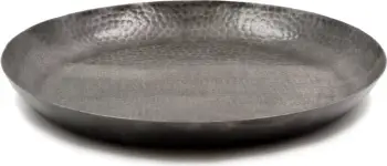 Tabaka dekorative FADE, alumin i zi, 44x44x5cm
