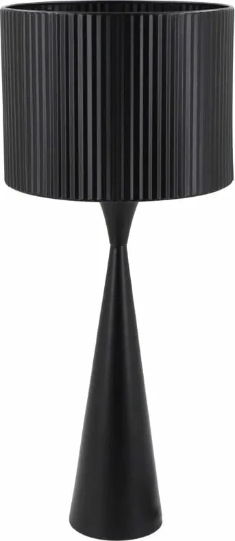 Llambë tavoline LINEAR 60, metal i zi, 26x26x60cm - 1