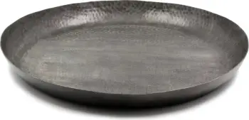 Tabaka dekorative FADE, alumin i zi, 53x53x6cm