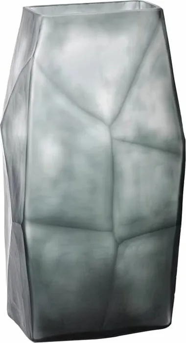 Vazo qelqi gri ROCHE, 17x13x31 cm - 4