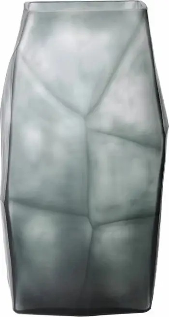 Vazo qelqi gri ROCHE, 17x13x31 cm