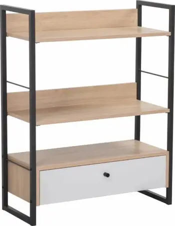 Raft librash Trilogy, natyral, i zi, 70x30x90