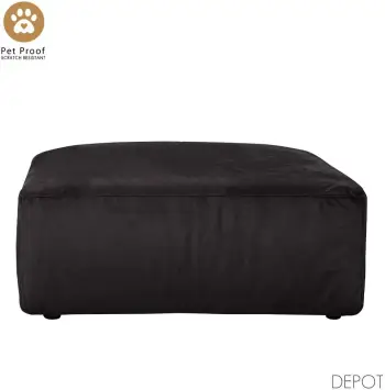 Puf BOX, ngjyrë antracit VOGUE 17, 107x107x44