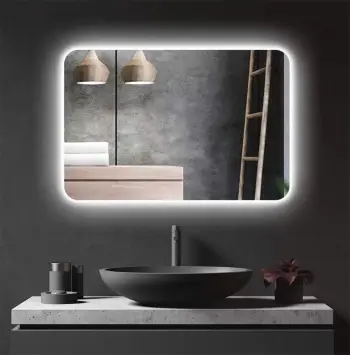 Pasqyrë LED, 80x60cm
