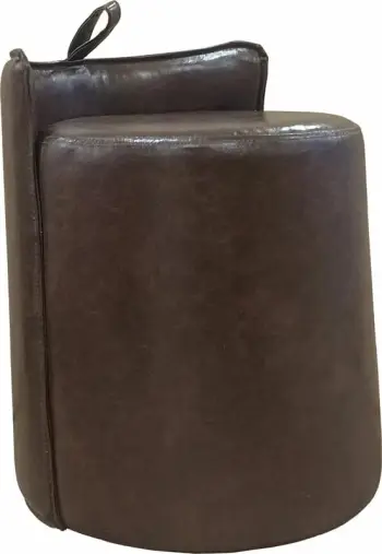 Stool HORSE, kafe e errët, 40x40x47 cm
