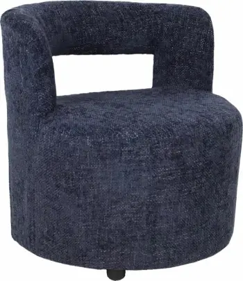 Fotel Monti, ngjyrë kaltër, 67x66x67.5 cm