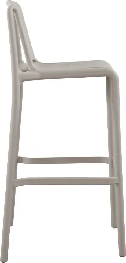 Karrige për bar POLLY, ngjyrë gri e çelët, 42x50x100.5 cm - 3