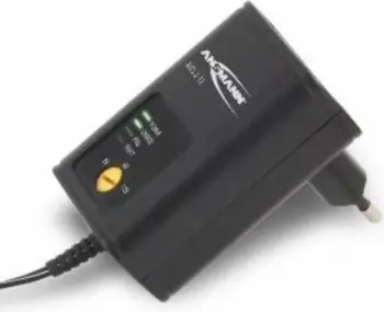 Mbushës nga firma Gjermane Ansmann për bateri me tension 2/6/12V deri 400MAH mbushje per bateriat prej 1.2 deri ne 40 amper