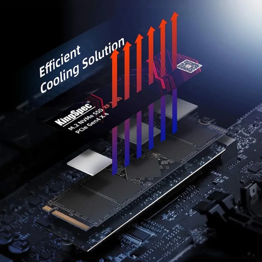 Kingspec SSD M.2 PCIe Xf-1TB 2280 - 2