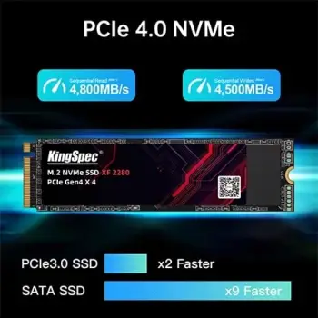 Kingspec SSD M.2 PCIe Xf-1TB 2280