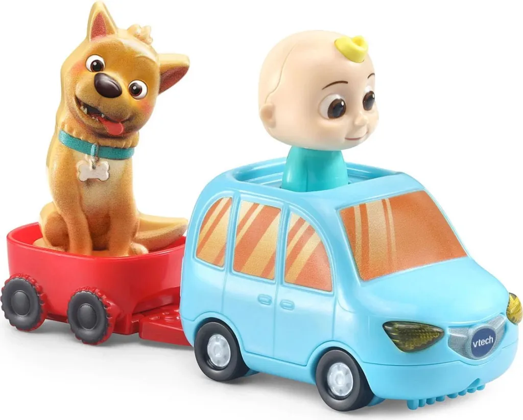 VTech Cocomelon Toot-Toot Drivers JJ's House Track Playset - 4