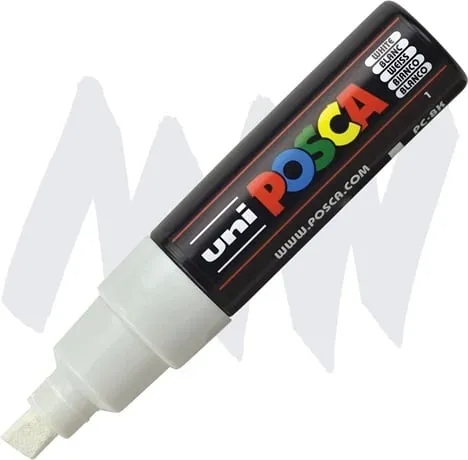 Marker UNI-pc-8k Posca i bardhë - 1