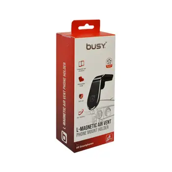 Mbajtës magnetik për telefon Busy -Black